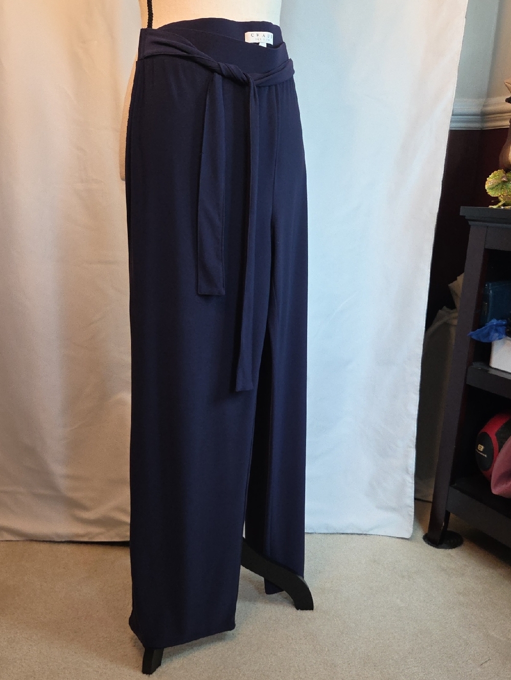 Navy Chaus wide leg pant